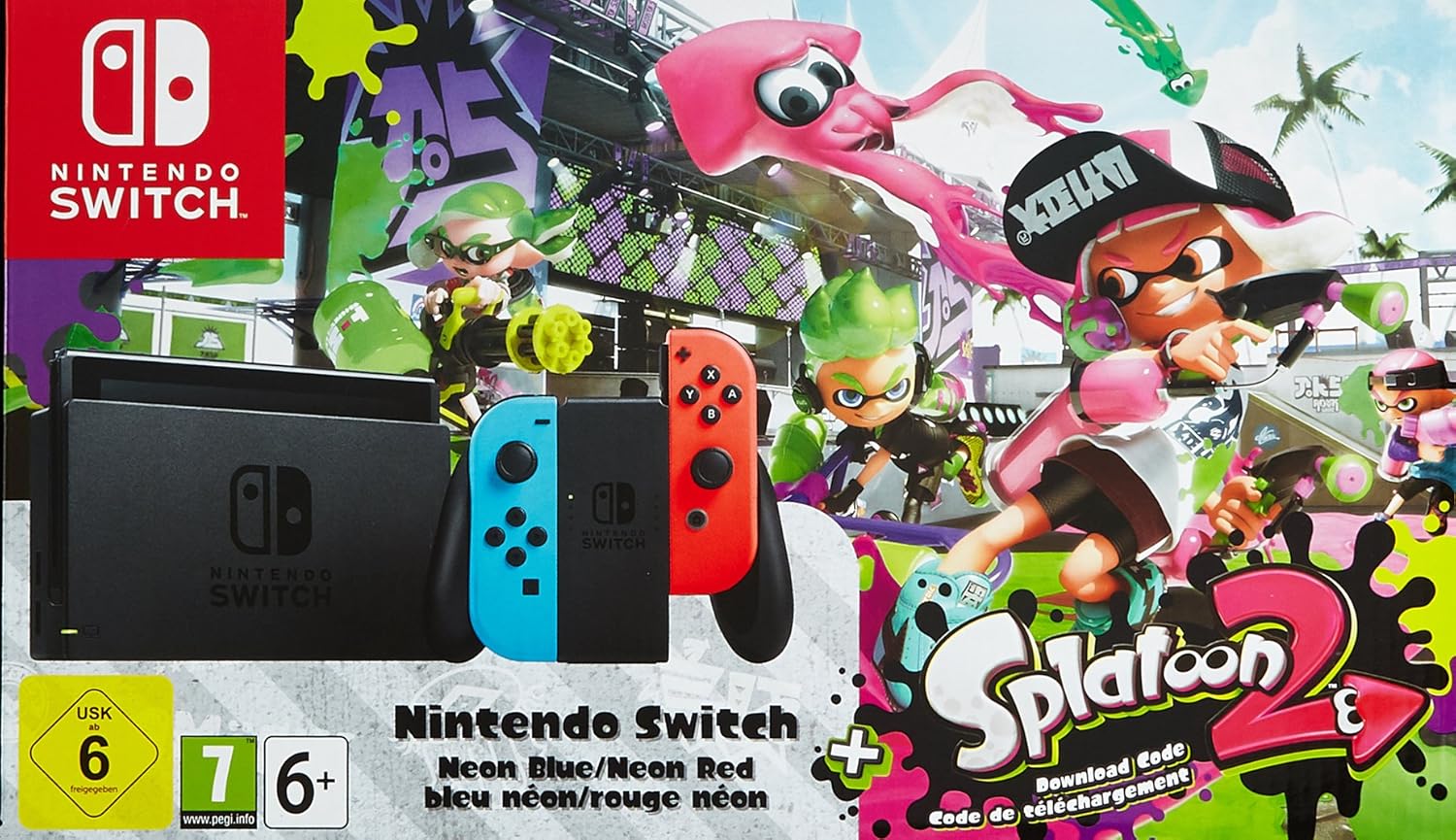 nintendo switch splatoon 2 bundle