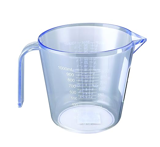 Zodiac 1 litro colorido plástico de cocinero jarra medidora jarras ...