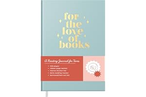 Reading Journal for Teens: For the Love of Books, A Book Journal and Planner for Teenagers to Track, Log, Report and Review