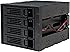 Rosewill 3 x 5.25-Inch to 4 x 3.5-Inch Hot-swap SATAIII/SAS Hard Disk Drive Cage - Black (RSV-SATA-Cage-34)