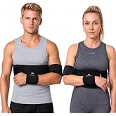 Wonder Care Left Right Shoulder Immobilizer Arm Sling Elastic Brace for Clavicle Collar Bone Dislocation Subluxation Shoulder stabilizer Compression Brace After Rotator Cuff Surgery