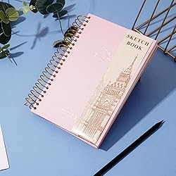 Hardcover Sketchbook for Drawing 120 Sheets 5x7