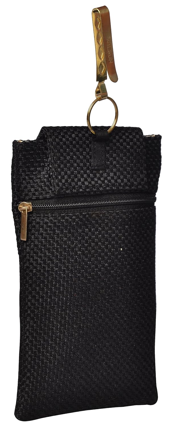 tbh women's mobile potli (black)
