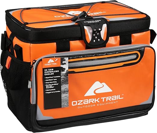 orange ozark trail cooler