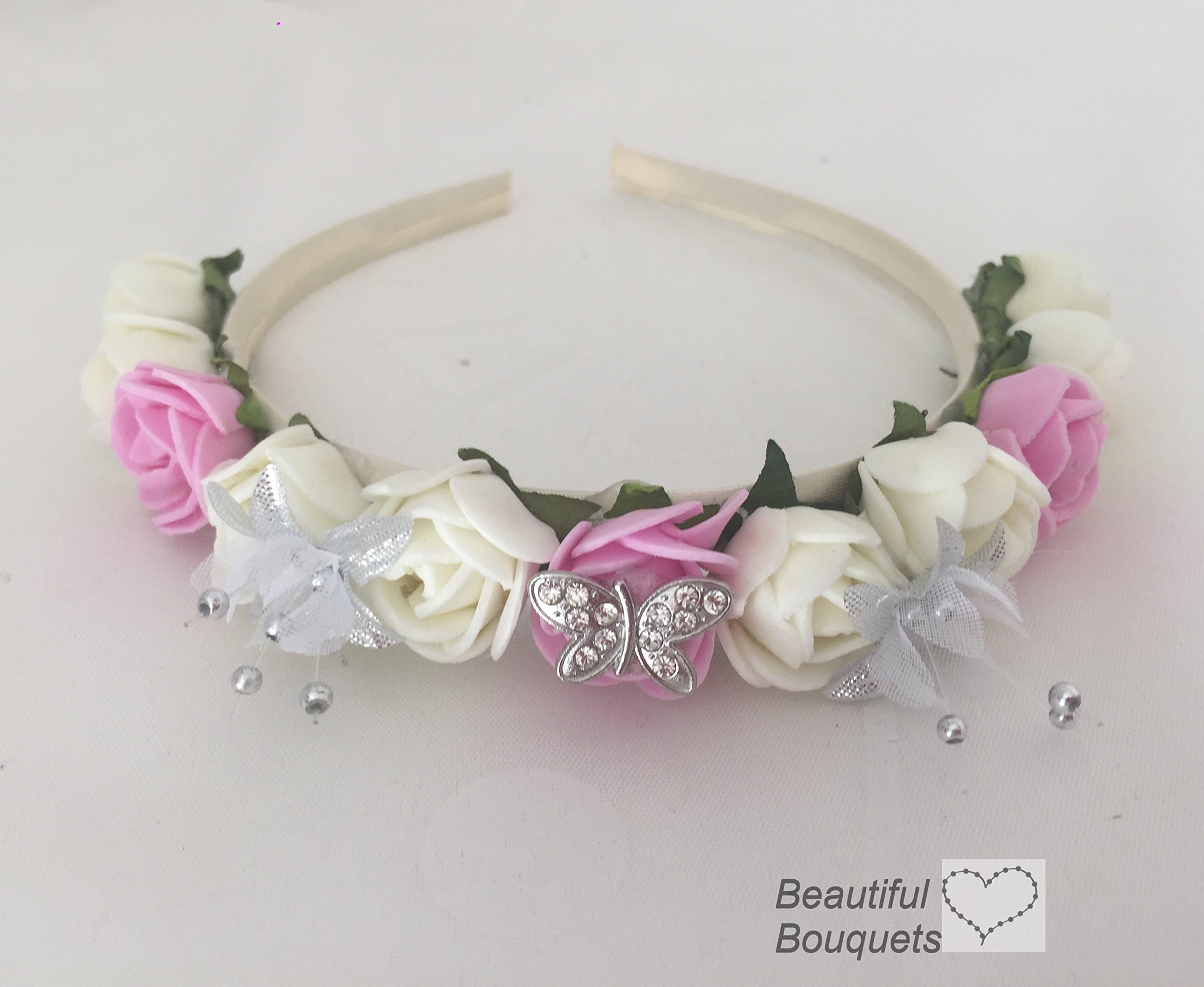 wedding flower girl headband