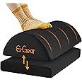ErGear Foot Rest for Under Desk at Work with 2 Height Options, Under Desk Footrest with Ergonomic Memory Foam, Desk Foot Stool with Washable Cover for Body Pressure Points Balance,at Home, Office