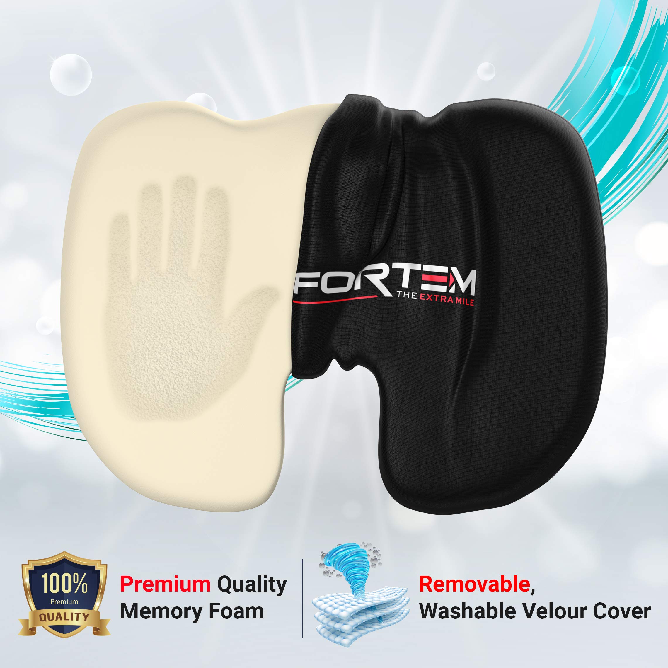 Seat Cushion and Lumbar Support For Car Office Computer Chair