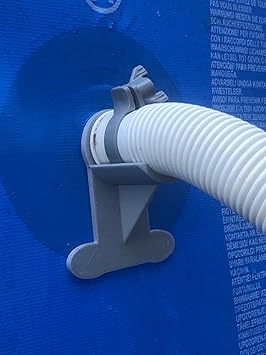 2 Supports De Tuyau De Piscine Gris Amazonfr High Tech