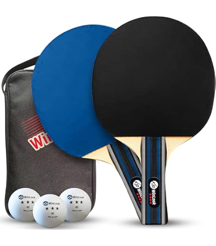 Set De Tennis De Table Slazenger – 6 Pièces, Lot Promo – Pour Enfants Dès 6 Ans – Idéal Pour S'amuser En Famille