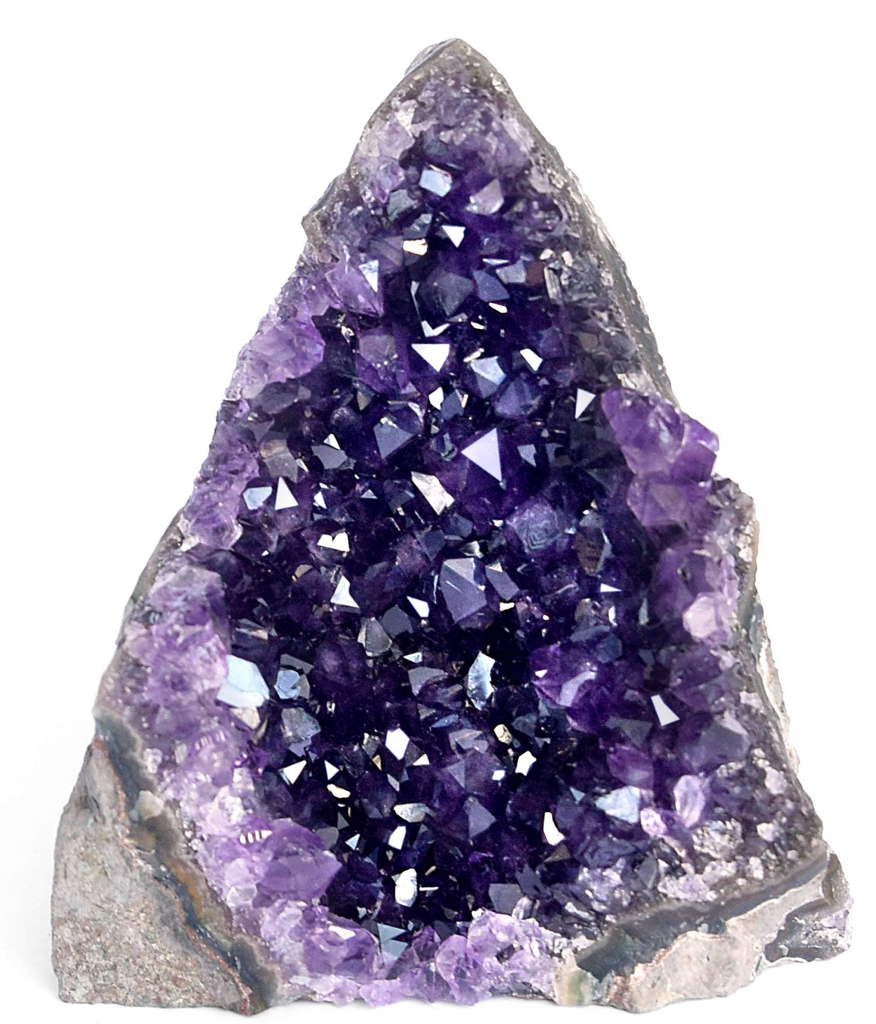 Deep Purple Project Amethyst Crystal Rock 1/2 to 1 lb Raw Clusters from Uruguay Quartz Geode, 250 a 500 gr