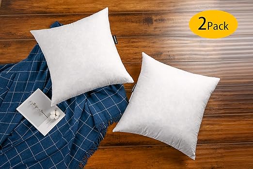 Amazon Com Ja Comforts 18 18 Decorative Throw Pillow Inserts Set