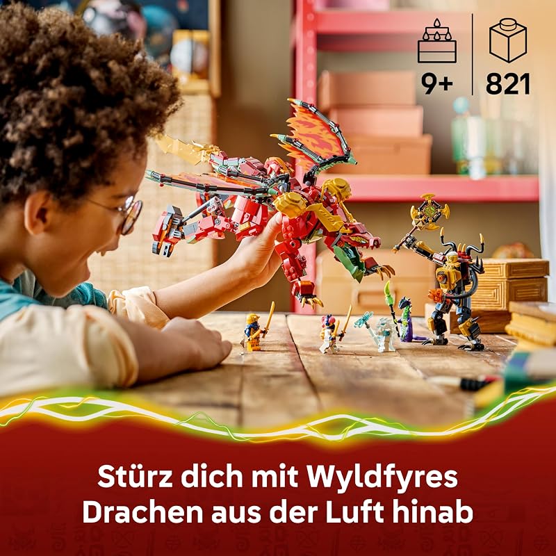 Ninjago Wyldfyres Drachenmech 71868