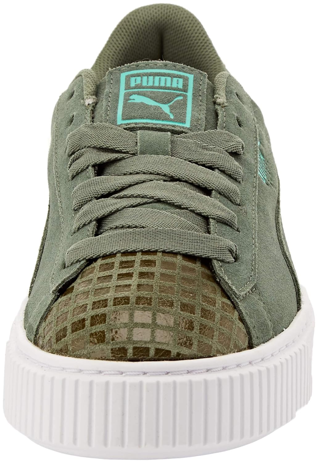 puma women's suede platform