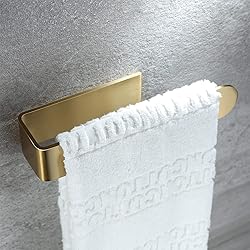Taozun Towel Holder Gold Hand Towel Rack Adhesive
