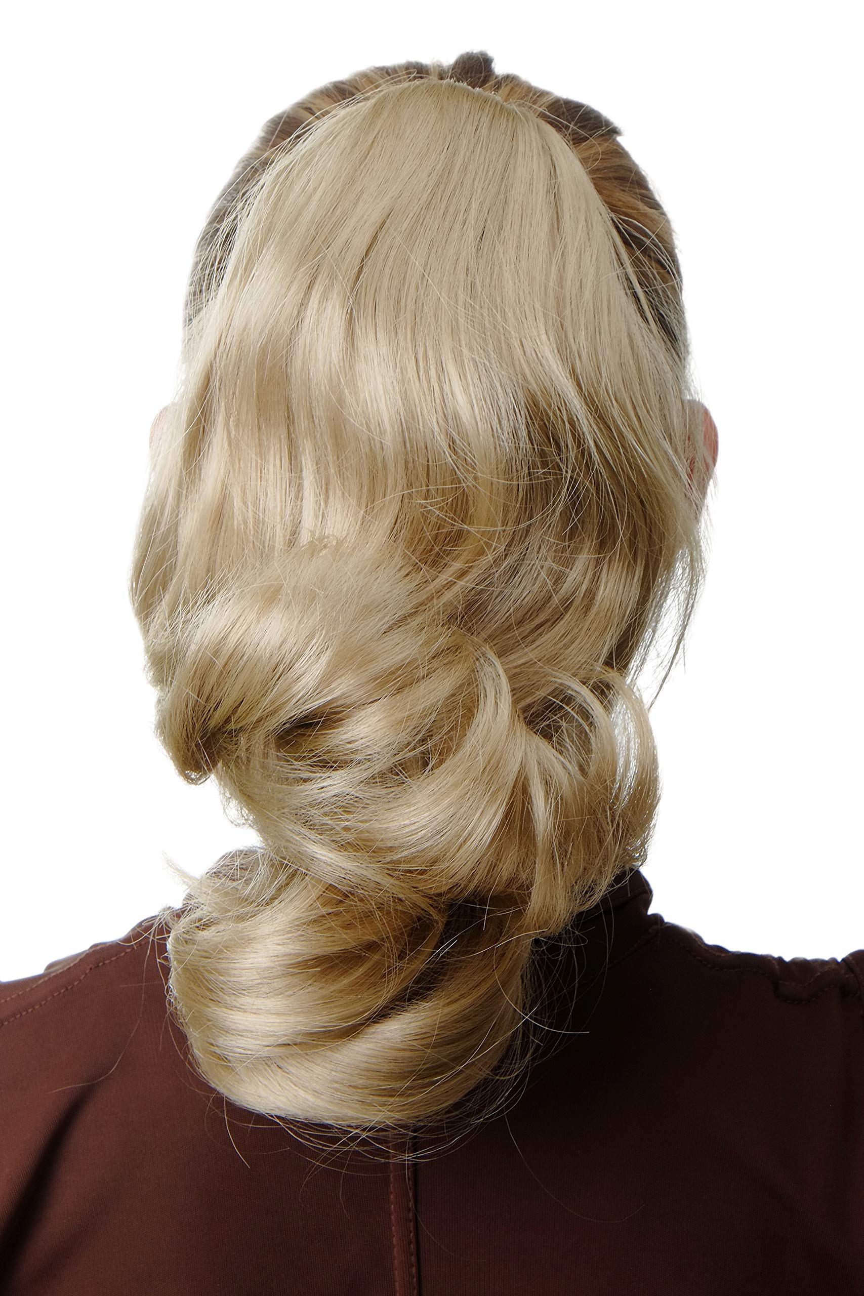 WIG ME UP - Ponytail extension shoulder length wavy bright blond 12inch SA04-202