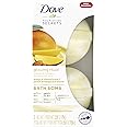 Dove Nourishing Secrets Bath Bombs Scented to Pamper & Indulge Mango & Almond Bath Bomb Set Leaves Skin Feeling Soft & Smooth 2.8 Oz 2 Count