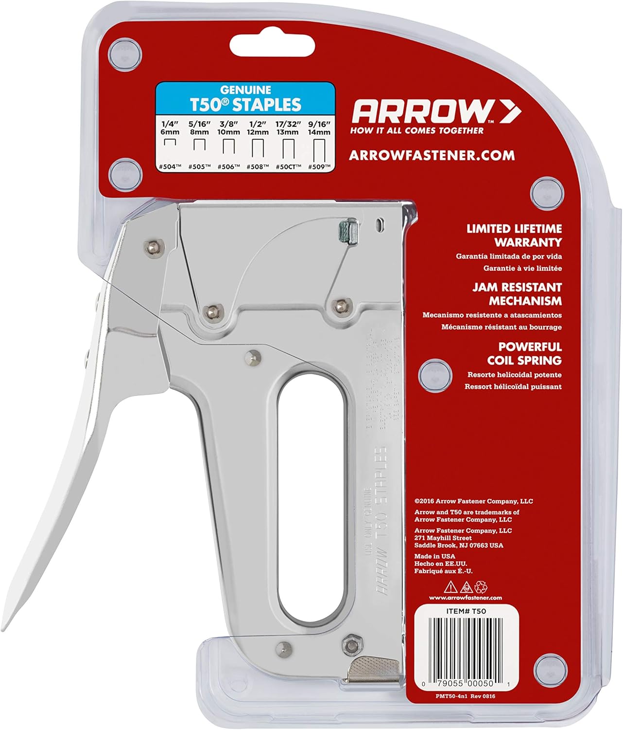 Arrow Fastener T50 Heavy Duty Staple Gun: Home Improvement