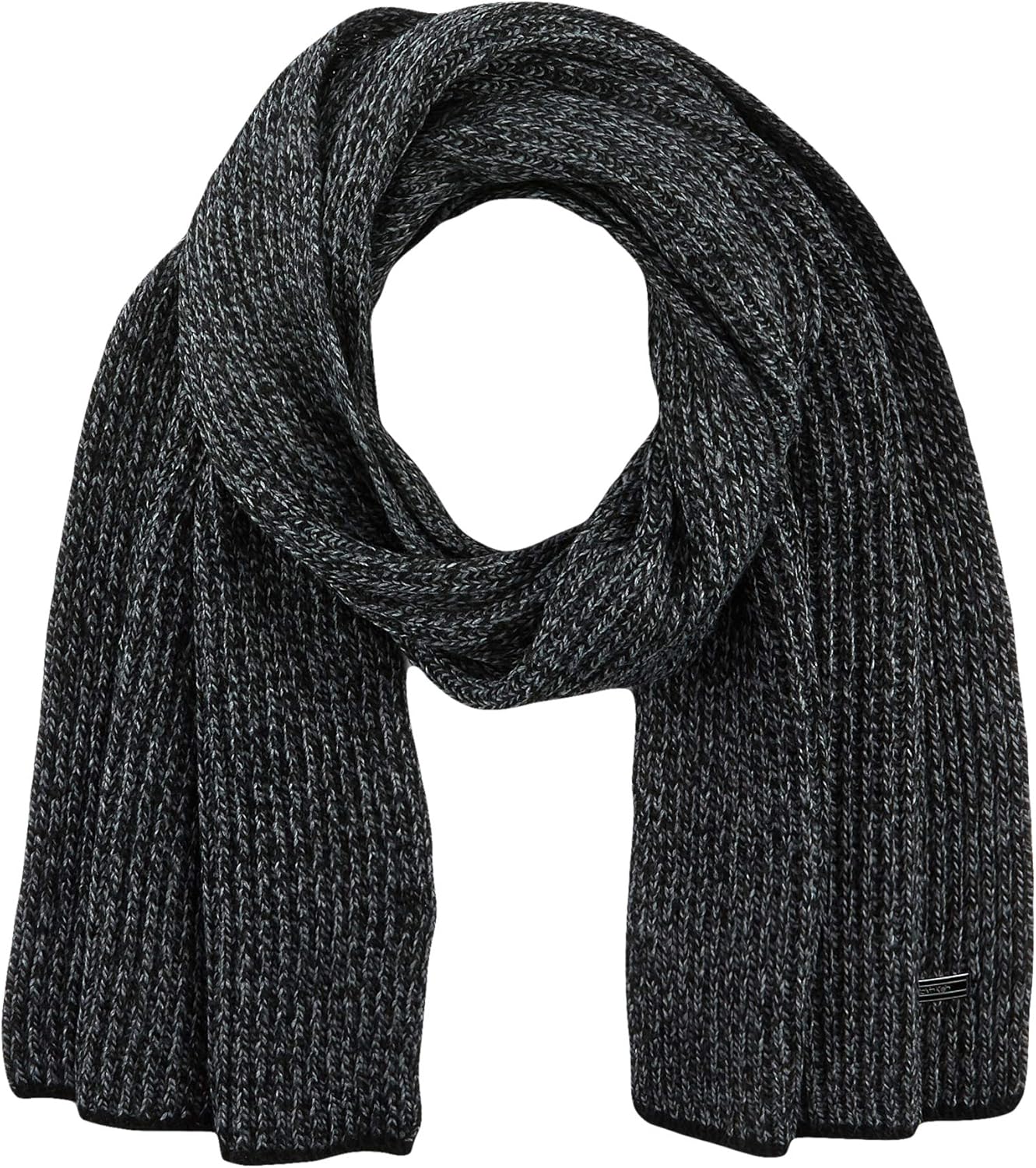 Calvin Klein Men's Knitted Scarf 40X180CM Winter Accessory Set, Black, OS Amazon.co.uk Clothing