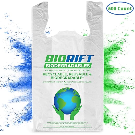 BioRift Eco Friendly, 100% biodegradable y compostable certificado ...