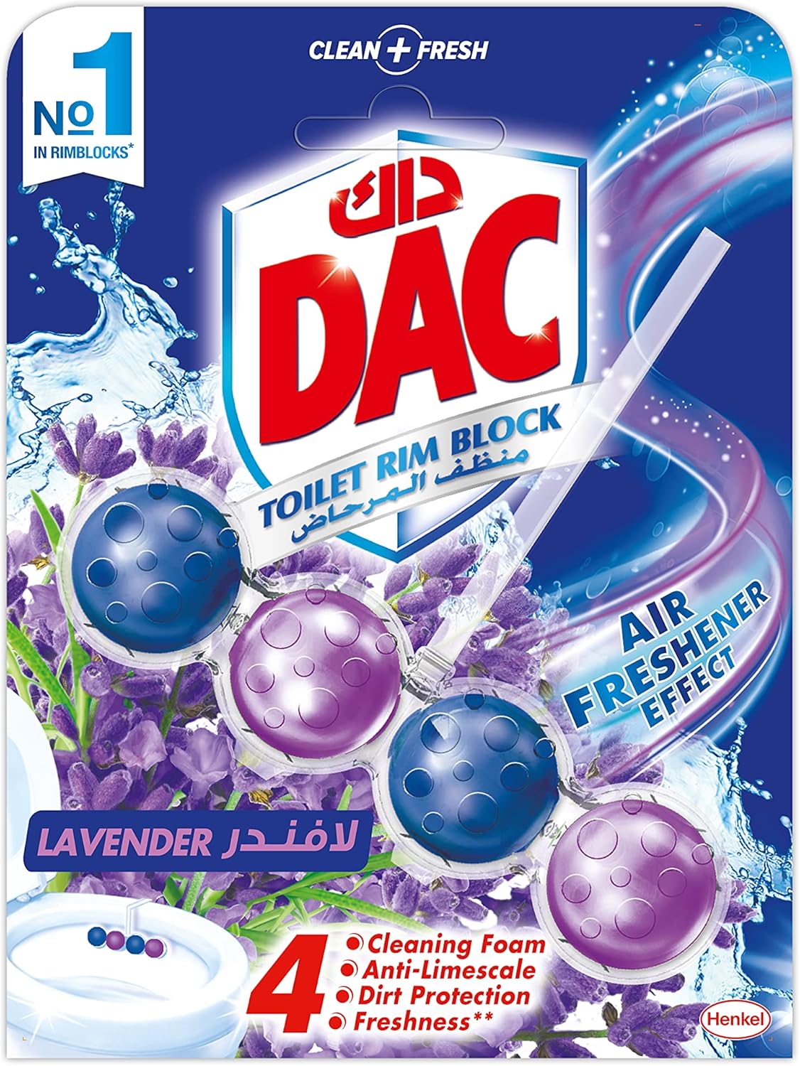 DAC Lavender Toilet Rim Block 50 gm Buy Online at Best Price in UAE