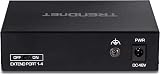 TRENDnet TE-FP051 5-Port Long Range PoE+ Fast Ethernet Switch 250m view 7