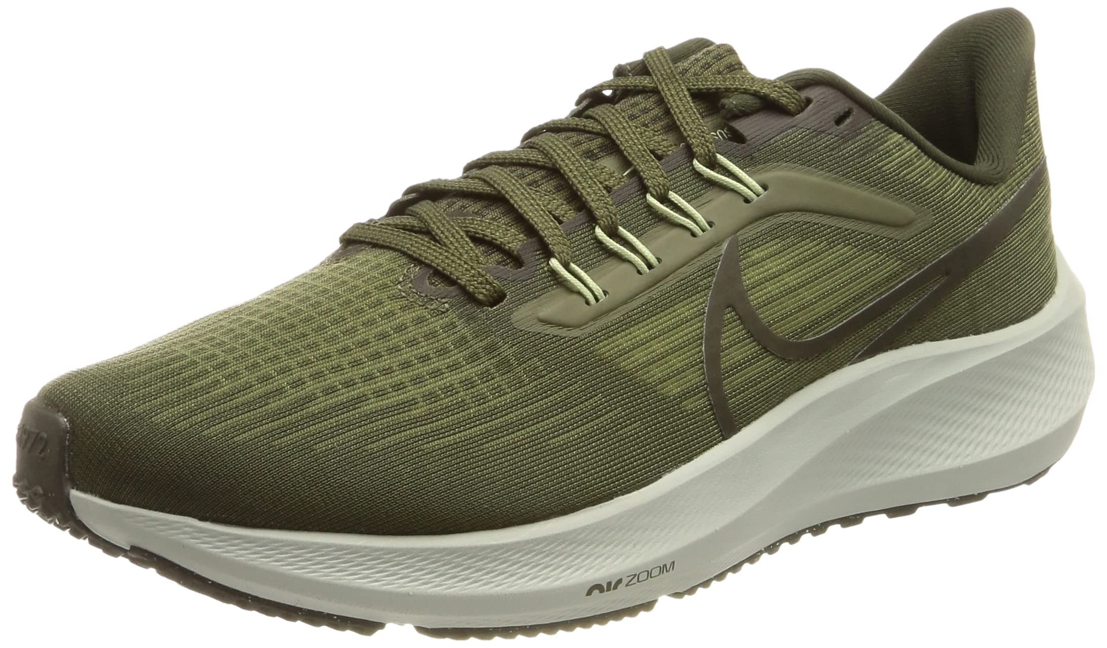 Nike Air Zoom Pegasus 39 Mens Running Trainers DH4071 Sneakers Shoes (UK 6.5 US 7.5 EU 40.5, Cargo Khaki 300) Image