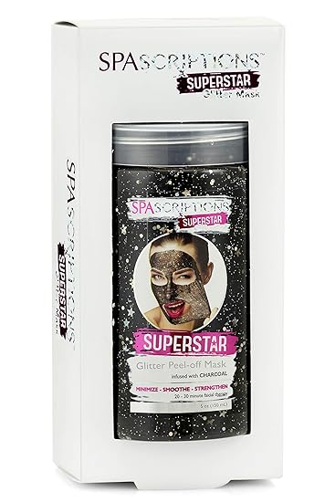 Spascriptions superstar glitter mask