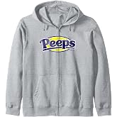 Peeps Easter Classic Distressed Peeps Brand Logo Zip Hoodie