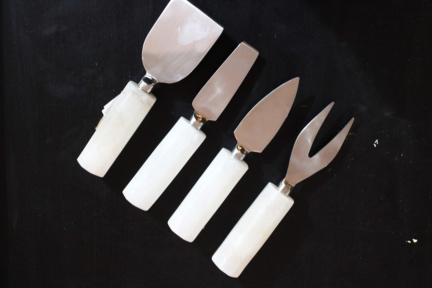 Buy Cheese Knife Set, Marble Stainless Steel Cheese