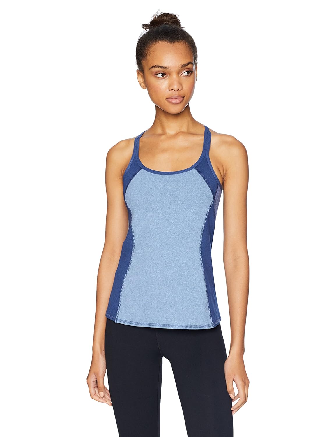 yoga tank with shelf bra