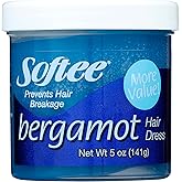 Softee Bergamot Hair Dressing Product, Blue, 5 Ounce