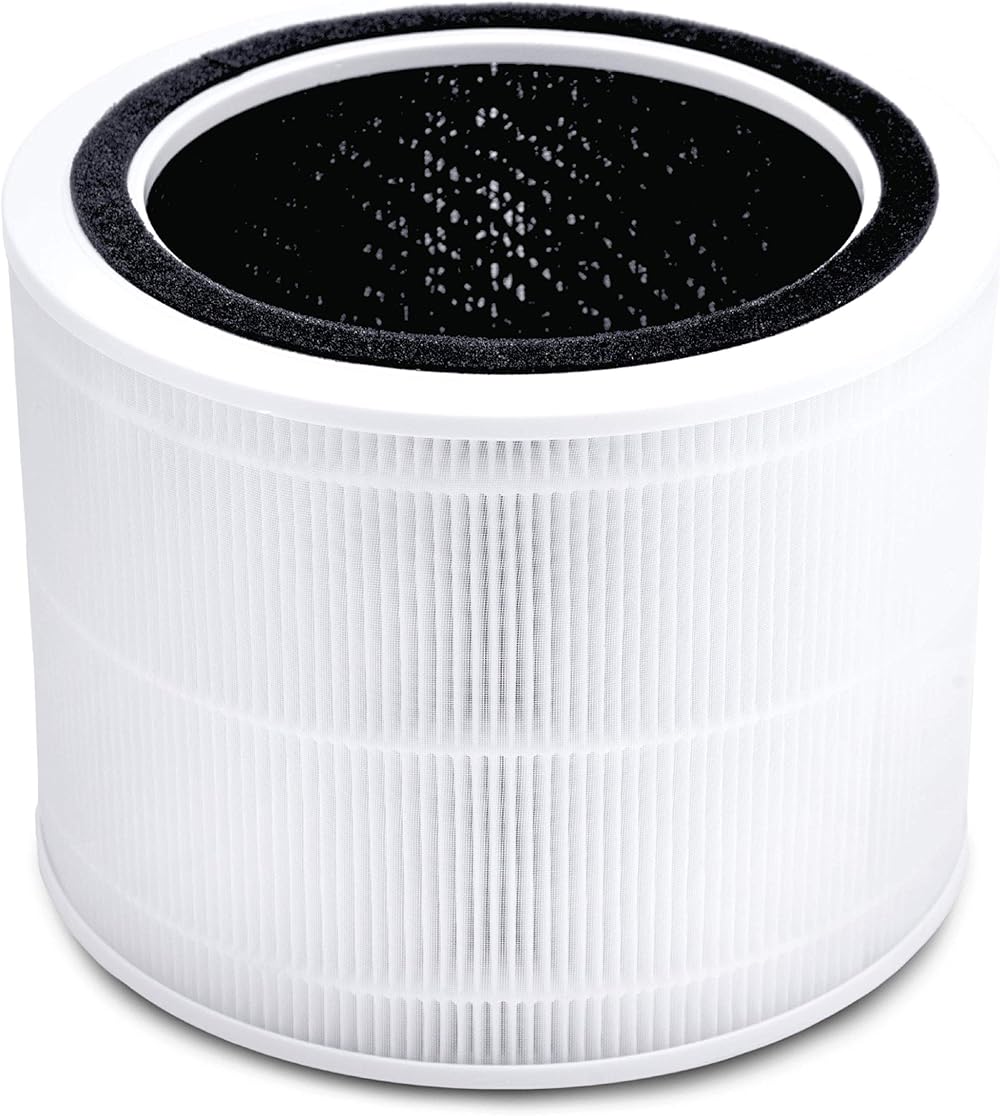 Levoit Core 200S RF Replacement Filter 3‑in‑1 HEPA Activated Carbon White