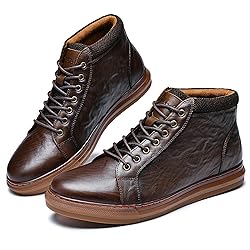 Arkbird Mens Leather Sneaker Fashion Classic Casual