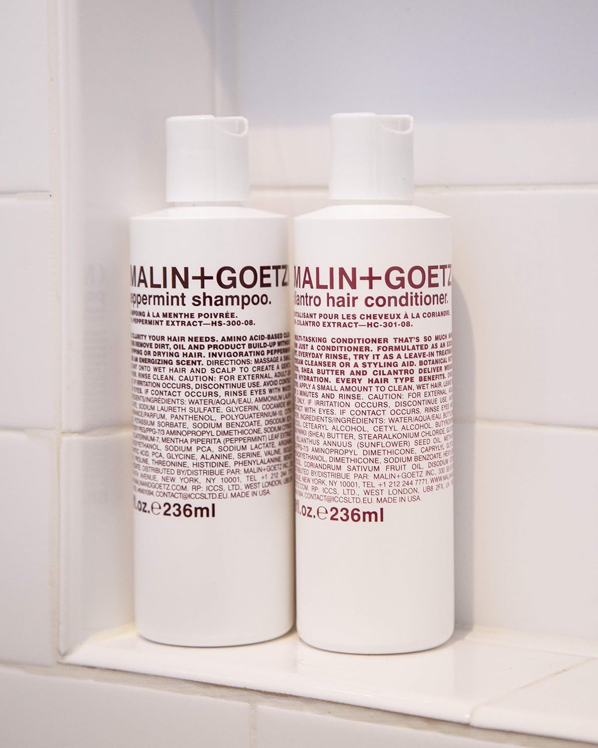 MALIN + GOETZ Peppermint Shampoo (236 ml), White, 236 ml (Pack of 1) - Image 5