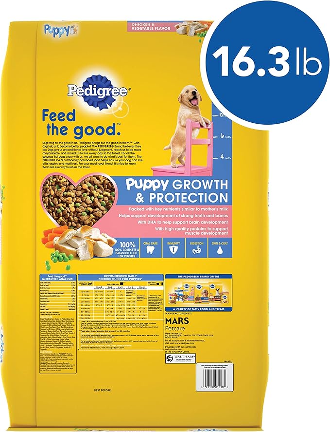 amazon pedigree puppy food