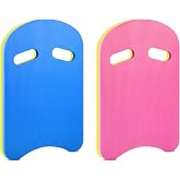 Woanger Kickboard for Swimming Training | U Design EVA Foam Float Board, Summer Aid Float Equipment with Integrated Hole Handle for Water Pool Accessories