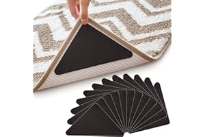 BEFAYOO Carpet Corners to Make Rug Corner Flat, EVA Foam Carpet Tape No Sticky to The Floor Hardwood Safe & Removable Not an Anti-Slip Pad
