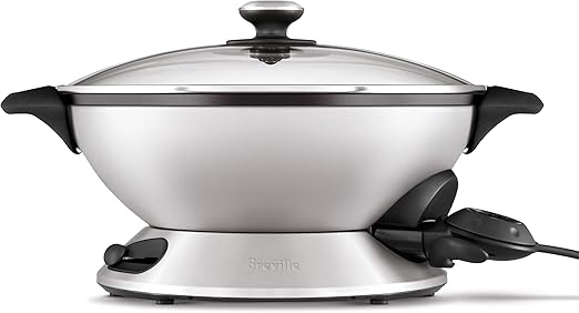 Amazon Com Breville Hot Wok Pro Kitchen Dining
