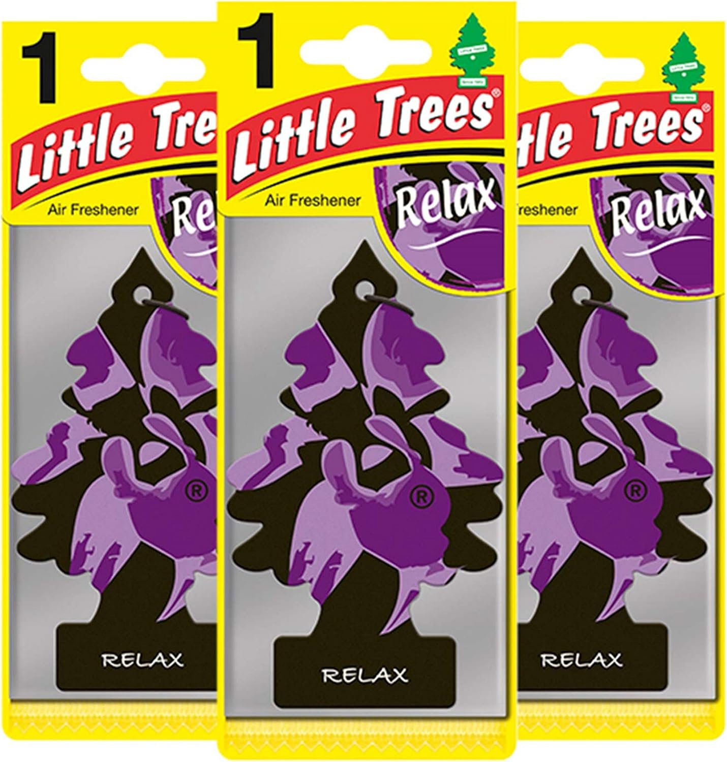 LITTLE TREES LTZ034 Air Freshener, Relax, Set of 3 Amazon.co.uk Car