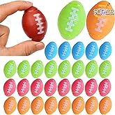 Nbguigdstr 50 Pcs Mini Football Fidget Spinners Bulk,Fidget Spinner Toy Party Favors for Kids Valentine Day Gifts Goodie Bags Stuffers,Birthday Return Gifts,Classroom Prizes Rewards