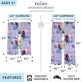 Franco Disney Frozen 2 Kids Window Curtains 82 x 63 in Drapes Set view 4