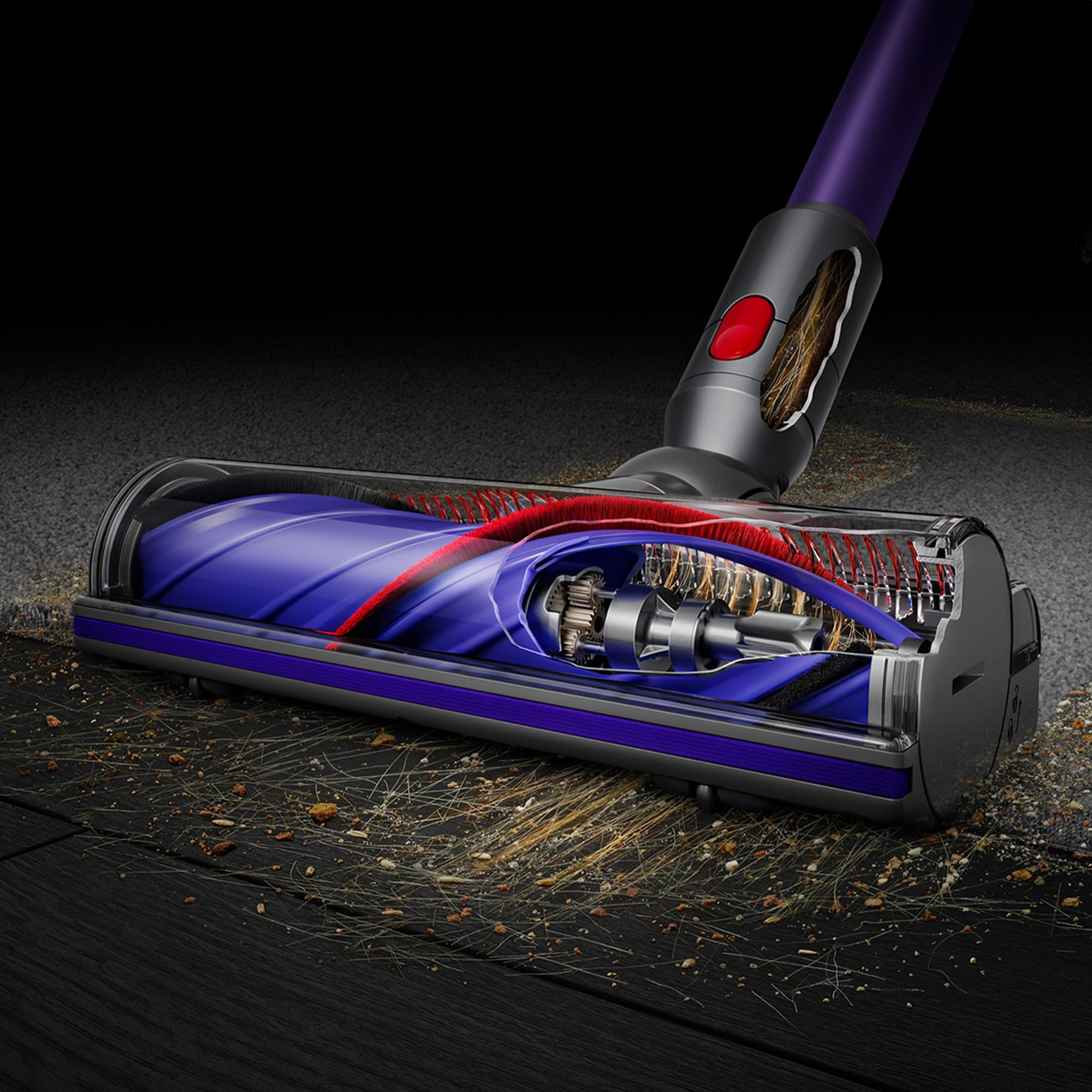 Dyson V11 Advanced cordless stick vacuum cleaner (Nickel/Purple)