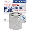 LifeSupplyUSA HEPA Filter Replacement Compatible with Austin Air FR200 FR250 Health Mate Junior HM200, HM 200, HM-200 HM-205 HM-250 Air Purifiers (Pre-Filter Included)