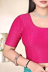 SEEANS Stretchable Cotton Fabric Readymade Blouse