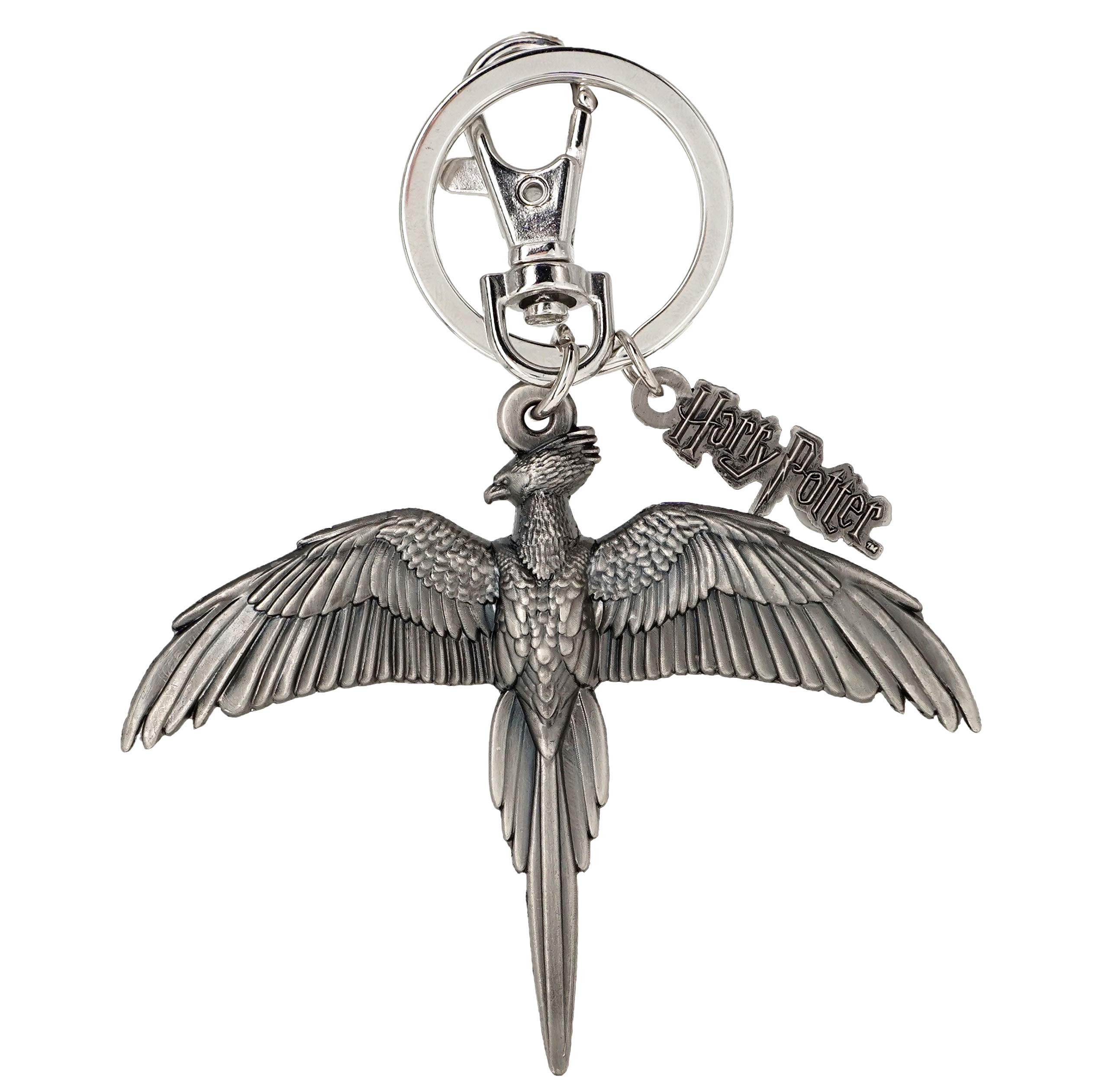 Harry Potter Fawkes Pewter Keyring