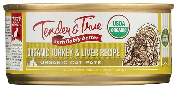 TENDER AND TRUE PET FOOD ORGANIC TURKEY &...