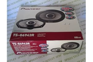 Pioneer TS-G6943R 2-Way Speaker with 250 Watts Max Power, 6" x 9"