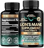 Lions Mane Supplement Capsules - Organic Lions Mane