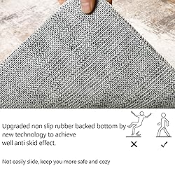 famibay 6x9 Area Rug Washable Rugs for Living Room