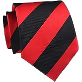 Men's Classic Striped Patterned School Color Stripe Ties College Daily Neckties